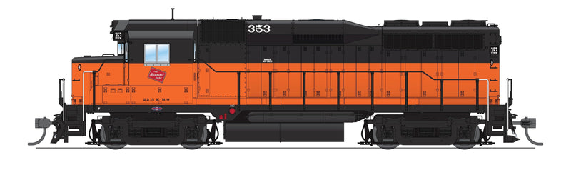 PREORDER BLI 9154 EMD GP30, MILW 354, Orange & Black, No-Sound/DCC-Ready, HO