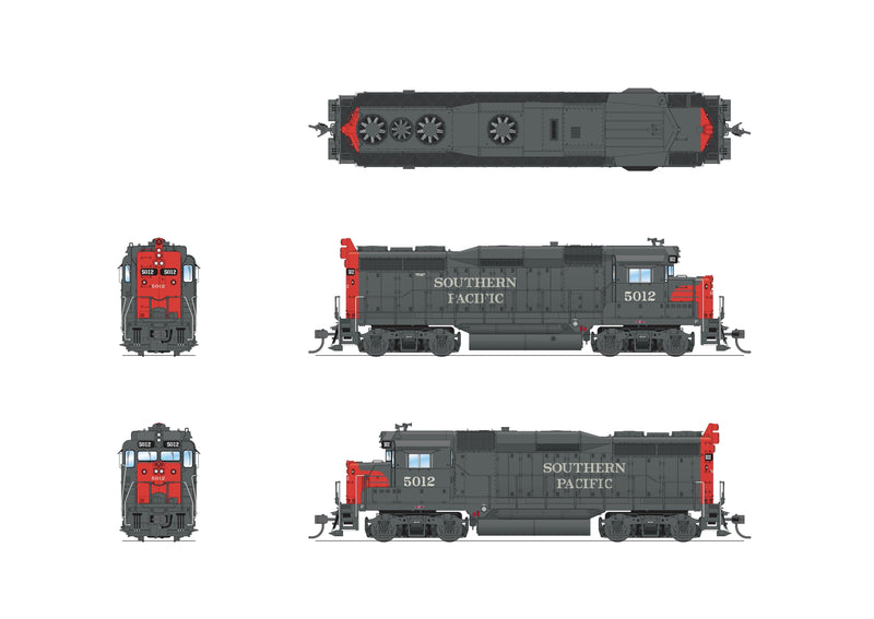 PREORDER BLI 9142 EMD GP30, SP 5015, Bloody Nose, Paragon4 Sound/DC/DCC, HO