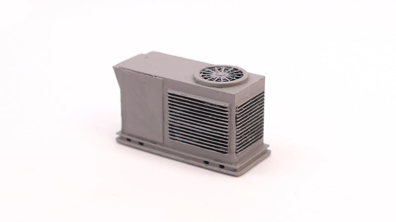 All Scale Miniatures 1600914 Rooftop HVAC Unit -- pkg(5), N Scale