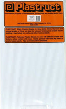 Plastruct HO 91511 Ribbed Roof/Corrugated Siding Patterned Sheet (2)