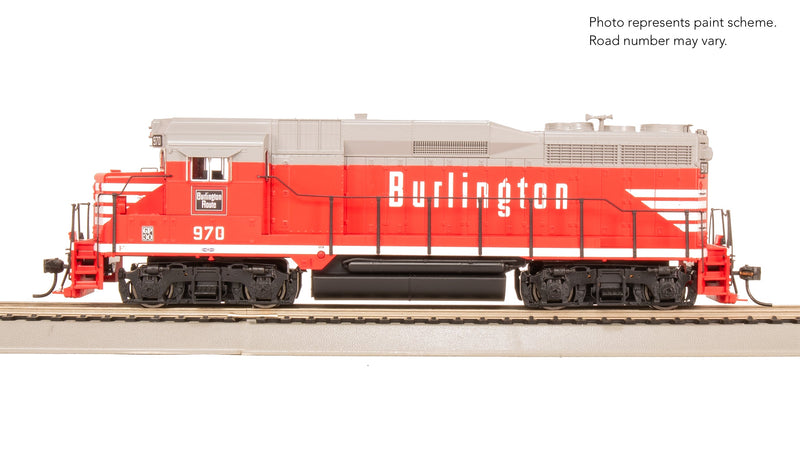 BLI 9151 EMD GP30, CBQ 974, Chinese Red, No-Sound/DCC-Ready, HO
