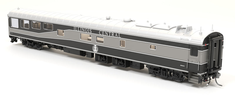 PREORDER Broadway Limited Imports HO 9161 IC Track Inspection Car, IC 800653, Black/Gunmetal/Aluminum Scheme, HO