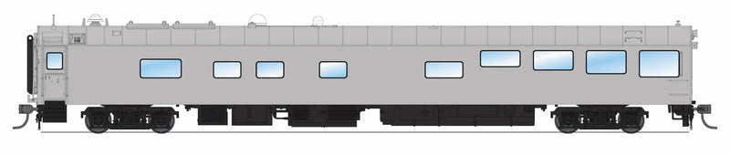 PREORDER Broadway Limited Imports HO 9163 Track Inspection Car, Unlettered / Painted Primer Gray