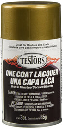 Rust-oleum 1847MT Testors Enamel Spray, Bronze Lacquer (3oz)