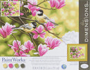 Paint Works Paint by Number 91735 Chickadees & Magnolias 14x11