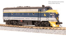 BLI 9203 EMD F3A, C&O 8016, Restored Blue/Gray/Yellow for SBVR, Paragon4 Sound/DC/DCC, N