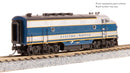 BLI 9205 EMD F3 A/B, Demo 754A1/754B1, Blue & Aluminum, A-unit Paragon4 Sound/DC/DCC, Unpowered B, N