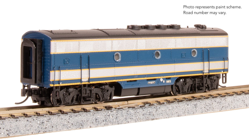BLI 9205 EMD F3 A/B, Demo 754A1/754B1, Blue & Aluminum, A-unit Paragon4 Sound/DC/DCC, Unpowered B, N