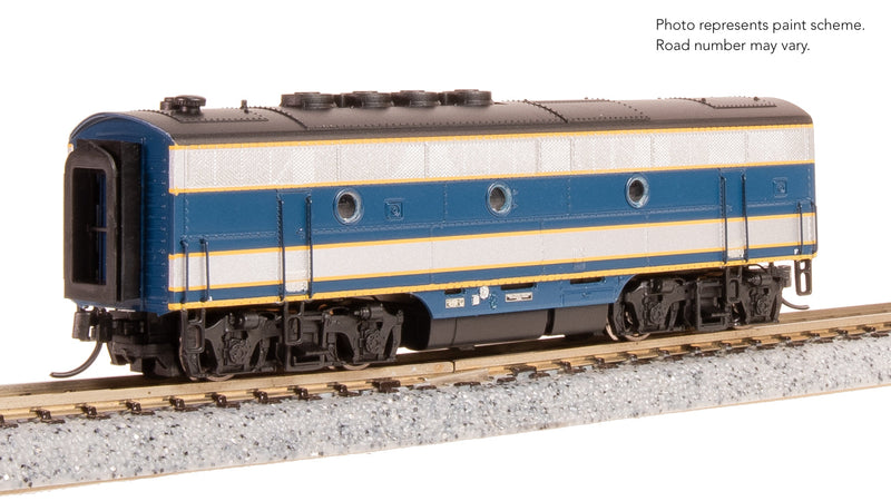 BLI 9205 EMD F3 A/B, Demo 754A1/754B1, Blue & Aluminum, A-unit Paragon4 Sound/DC/DCC, Unpowered B, N
