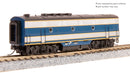 BLI 9205 EMD F3 A/B, Demo 754A1/754B1, Blue & Aluminum, A-unit Paragon4 Sound/DC/DCC, Unpowered B, N