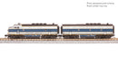 BLI 9205 EMD F3 A/B, Demo 754A1/754B1, Blue & Aluminum, A-unit Paragon4 Sound/DC/DCC, Unpowered B, N