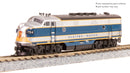 BLI 9205 EMD F3 A/B, Demo 754A1/754B1, Blue & Aluminum, A-unit Paragon4 Sound/DC/DCC, Unpowered B, N