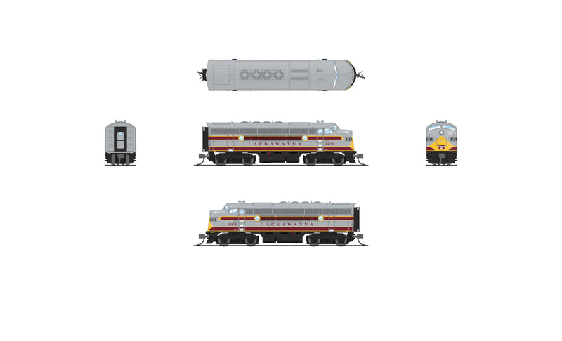 PREORDER BLI 9208 EMD F3A, DLW 664, As Appears Today, Paragon4 Sound/DC/DCC, N