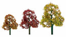 JTT Scenery Products 92131 Autumn Deciduous Trees, 2" to 3" (10)