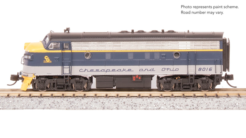 BLI 9222 EMD F3A, C&O 8016, Restored Blue/Gray/Yellow for SBVR, No-Sound / DCC-Ready, N