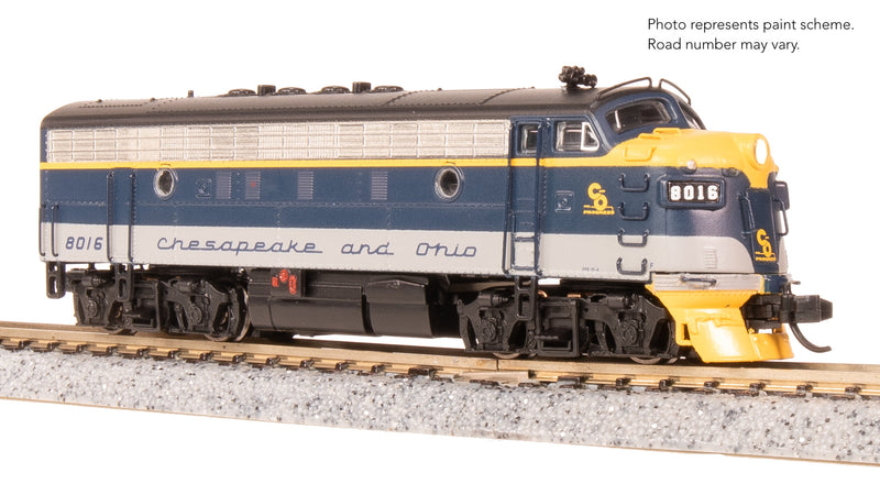 BLI 9222 EMD F3A, C&O 8016, Restored Blue/Gray/Yellow for SBVR, No-Sound / DCC-Ready, N