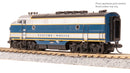 BLI 9224 EMD F3A, Demo 754A2, Blue & Aluminum, No-Sound / DCC-Ready, N