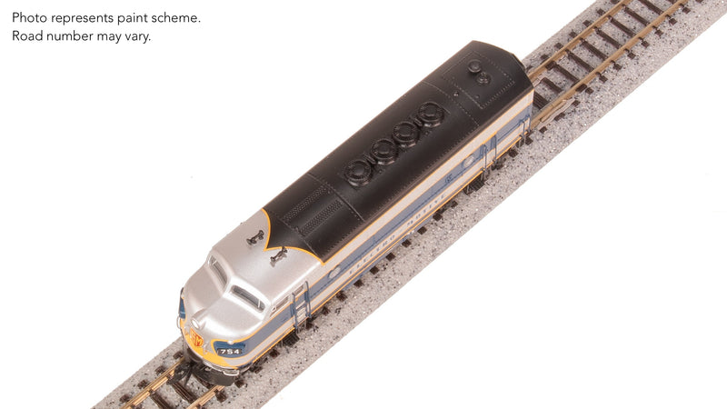 BLI 9224 EMD F3A, Demo 754A2, Blue & Aluminum, No-Sound / DCC-Ready, N