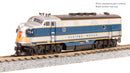 BLI 9224 EMD F3A, Demo 754A2, Blue & Aluminum, No-Sound / DCC-Ready, N