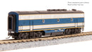 BLI 9225 EMD F3B, Demo 754B1, Blue & Aluminum, No-Sound / DCC-Ready, N