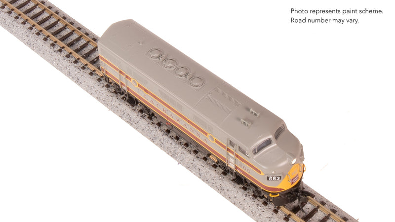BLI 9227 EMD F3A, DLW 664, As Appears Today, No-Sound / DCC-Ready, N