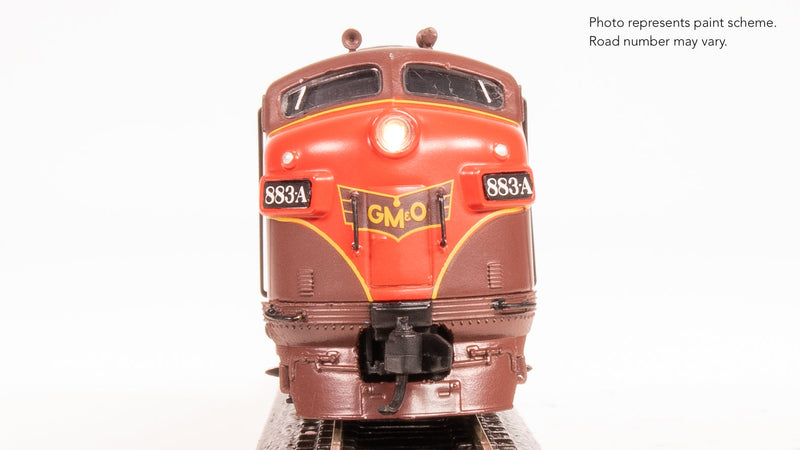 BLI 9228 EMD F3A, GMO 833-A, Maroon & Imitation Gold, No-Sound / DCC-Ready, N