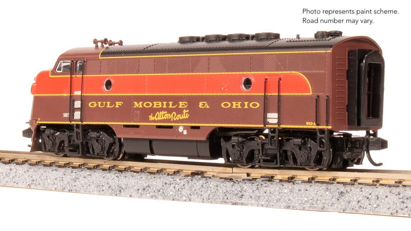 BLI 9228 EMD F3A, GMO 833-A, Maroon & Imitation Gold, No-Sound / DCC-Ready, N