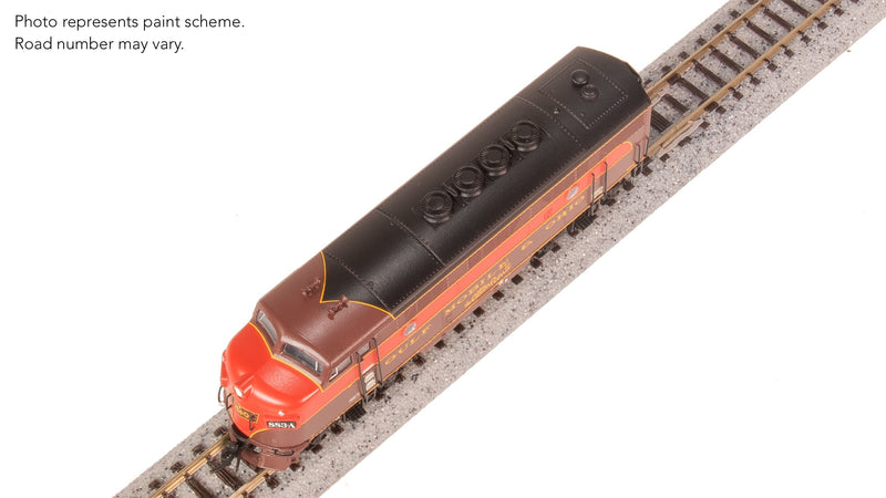 BLI 9228 EMD F3A, GMO 833-A, Maroon & Imitation Gold, No-Sound / DCC-Ready, N