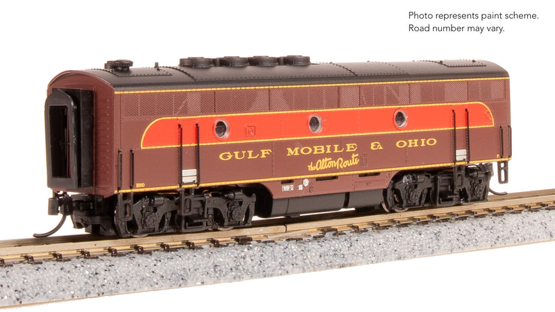 BLI 9229 EMD F3B, GMO B80, Maroon & Imitation Gold, No-Sound / DCC-Ready, N