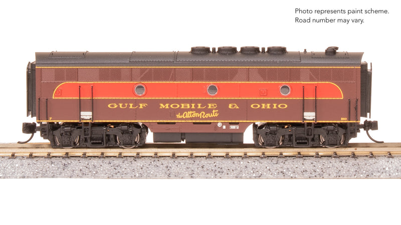 BLI 9229 EMD F3B, GMO B80, Maroon & Imitation Gold, No-Sound / DCC-Ready, N