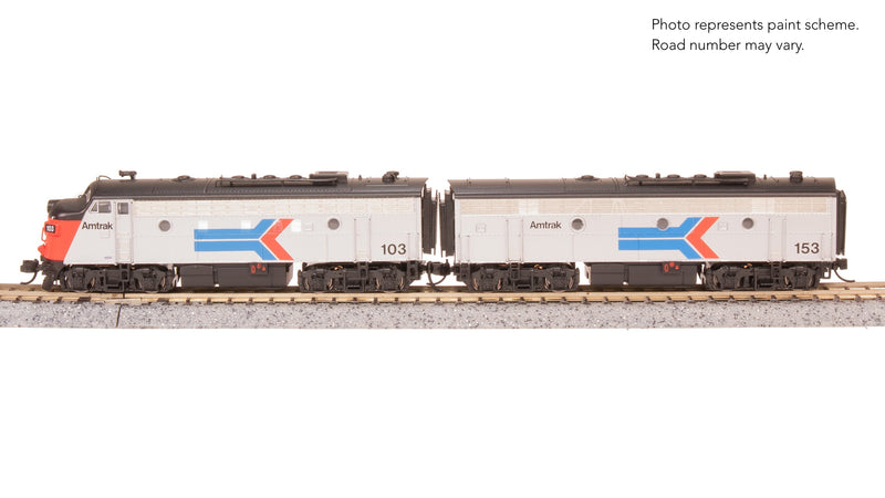 BLI 9240 EMD F7 AB, Amtrak 103/153, Phase I, A-unit Paragon4 Sound/DC/DCC, Unpowered B, N