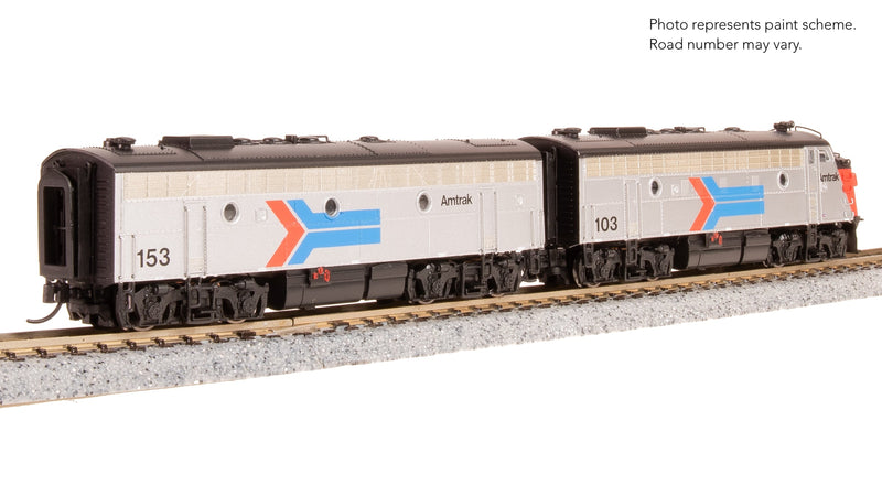 BLI 9240 EMD F7 AB, Amtrak 103/153, Phase I, A-unit Paragon4 Sound/DC/DCC, Unpowered B, N