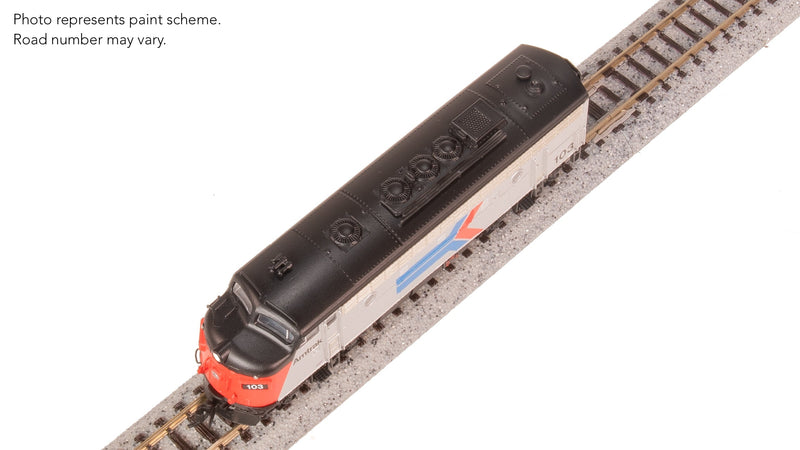 BLI 9241 EMD F7A, Amtrak 105, Phase I, Paragon4 Sound/DC/DCC, N