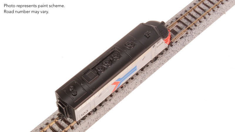 BLI 9241 EMD F7A, Amtrak 105, Phase I, Paragon4 Sound/DC/DCC, N