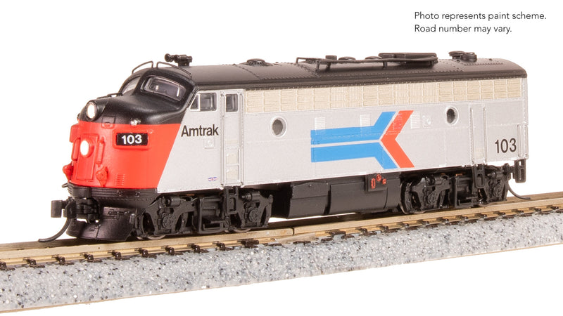 BLI 9241 EMD F7A, Amtrak 105, Phase I, Paragon4 Sound/DC/DCC, N