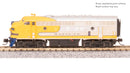 BLI 9243 EMD F7 AB, ATSF 341/341A, Yellow Warbonnet, A-unit Paragon4 Sound/DC/DCC, Unpowered B, N