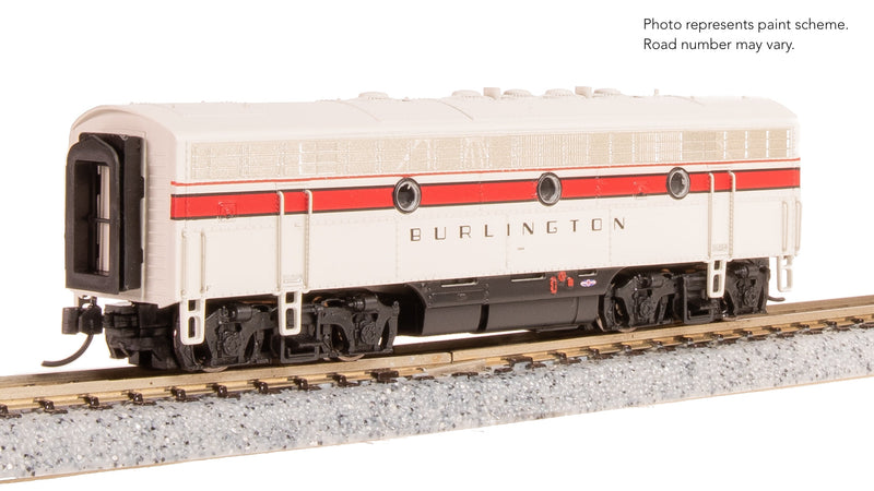 BLI 9246 EMD F7 AB, CBQ 169A/169B, A-unit Paragon4 Sound/DC/DCC, Unpowered B, N