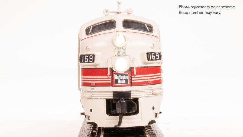 BLI 9246 EMD F7 AB, CBQ 169A/169B, A-unit Paragon4 Sound/DC/DCC, Unpowered B, N