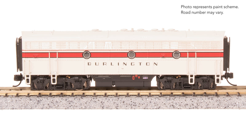BLI 9246 EMD F7 AB, CBQ 169A/169B, A-unit Paragon4 Sound/DC/DCC, Unpowered B, N