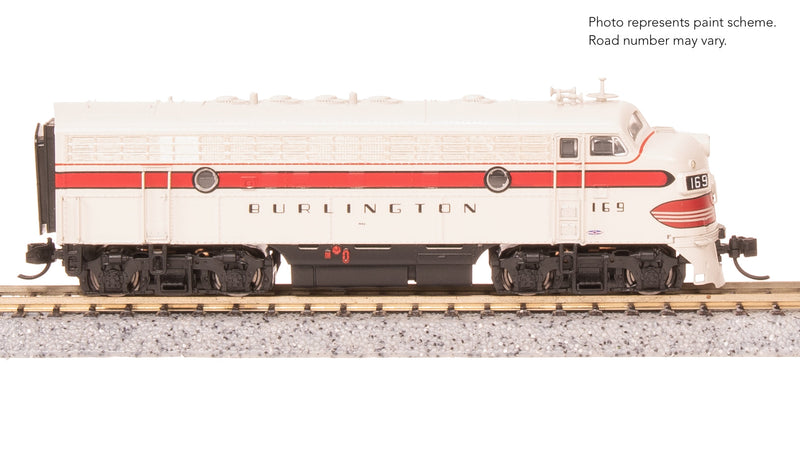 BLI 9247 EMD F7A, CBQ 169C, Paragon4 Sound/DC/DCC, N