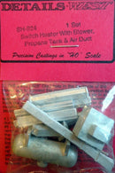 Details West HO 924 Switch Heater Kit with Blower, Propane Tank, and Air Duct