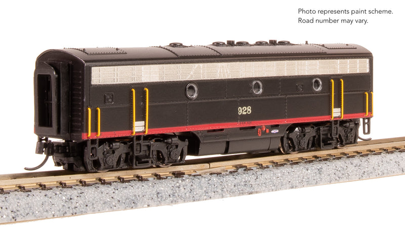 BLI 9250 EMD F7AB, Cotton Belt 927/928, Black Widow Scheme, A-unit Paragon4 Sound/DC/DCC, Unpowered B, N