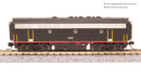BLI 9250 EMD F7AB, Cotton Belt 927/928, Black Widow Scheme, A-unit Paragon4 Sound/DC/DCC, Unpowered B, N