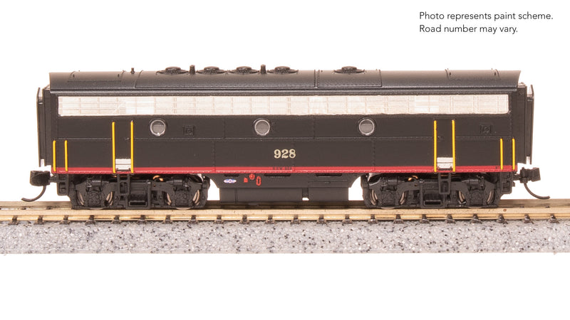 BLI 9250 EMD F7AB, Cotton Belt 927/928, Black Widow Scheme, A-unit Paragon4 Sound/DC/DCC, Unpowered B, N