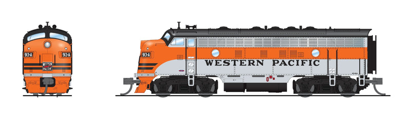 PREORDER BLI 9285 EMD F7A, WP 913-A, Freight Scheme, No-Sound / DCC-Ready, N