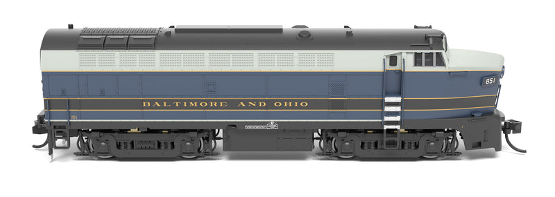 PREORDER Broadway Limited Imports N 9631 Sharknose RF-16 A Baltimore & Ohio, 857A (DCC Ready)