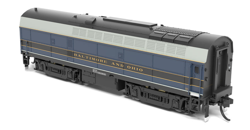 PREORDER Broadway Limited Imports N 9627 Sharknose RF-16 A/B Set 851A/851X, As-Delivered, Baltimore & Ohio, A-unit (Paragon4 Sound/DC/DCC), Unpowered B, N