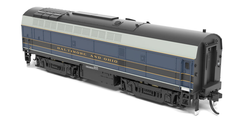 PREORDER Broadway Limited Imports N 9627 Sharknose RF-16 A/B Set 851A/851X, As-Delivered, Baltimore & Ohio, A-unit (Paragon4 Sound/DC/DCC), Unpowered B, N