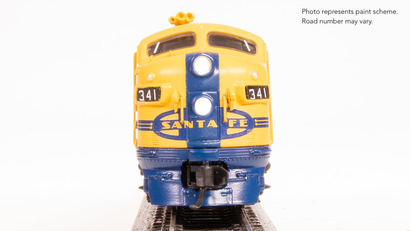 BLI 9277 EMD F7A, ATSF 344, Yellow Warbonnet, No-Sound / DCC-Ready, N