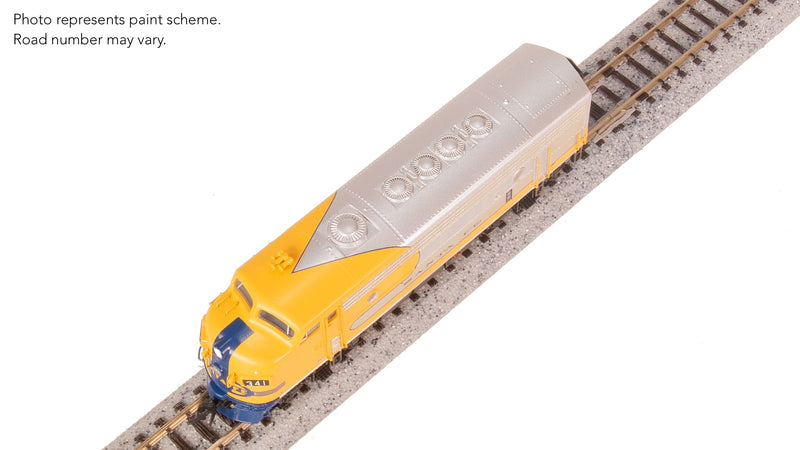 BLI 9277 EMD F7A, ATSF 344, Yellow Warbonnet, No-Sound / DCC-Ready, N